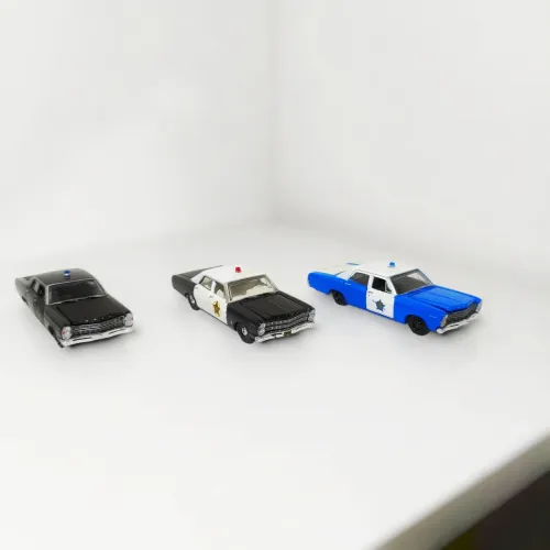 67 FORD CUSTOM 1/64 - Greenlight - (O Galaxie 4p do Brasil)