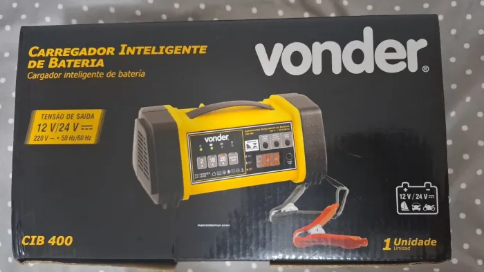 Caregado Inteligente de Bateria 220V - CIB 40 Vonder0