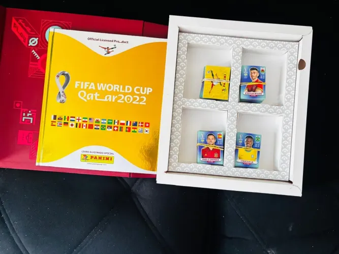 Álbum copa numerado exclusivo Quatar 2022 completo 