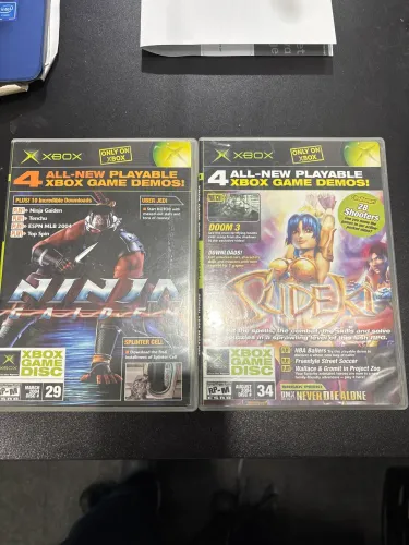 Jogos Ninja Gaiden e Sudeki Xbox