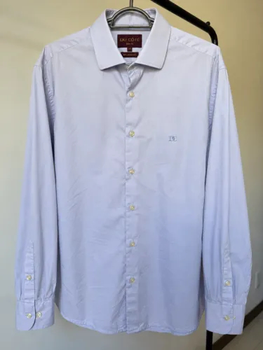 Camisa Social Du Côté Slim Fit 100% Algodão Tam. 43