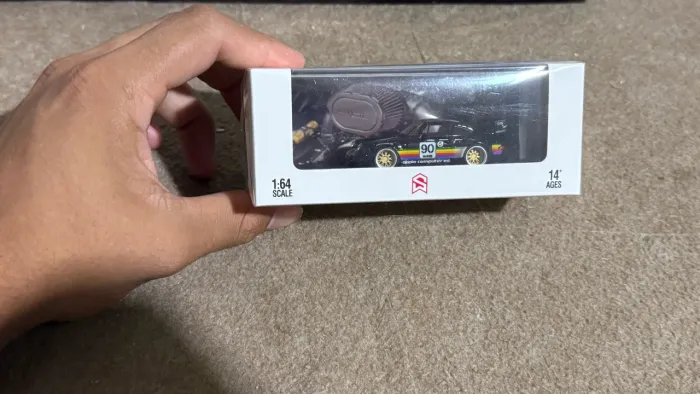 Porsche RWB 930, carro em miniatura de liga metálica