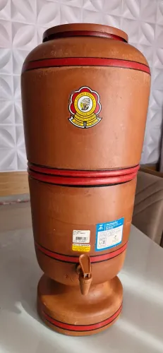 Filtro de barro grande 4 velas