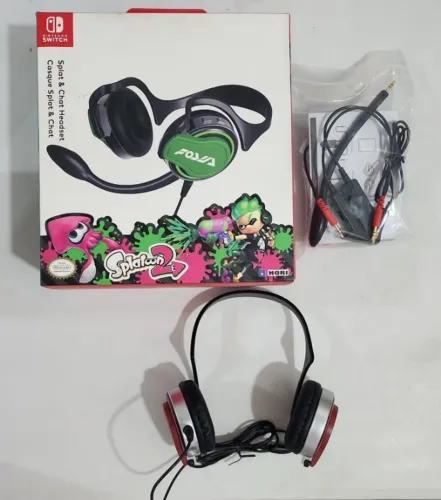 Headset Nintendo Switch Splatoon
