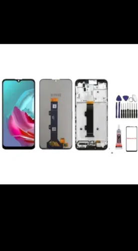 Tela frontal touch display moto g 10