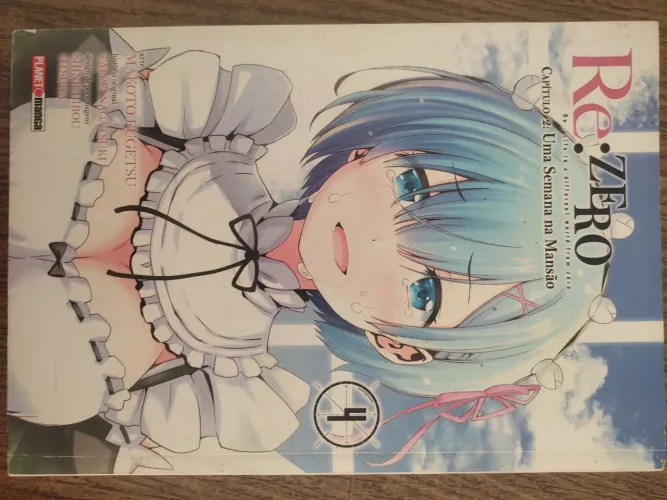 Manga Re:Zero Uma Semana na Mansão Vol.04
