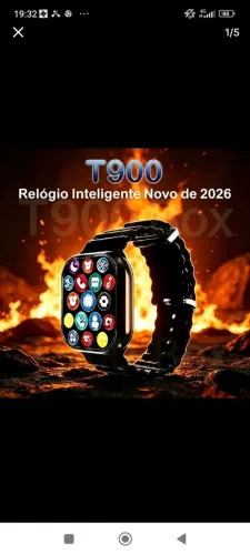 Relógio inteligente novo 2026