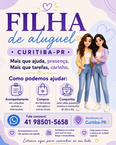 Filha de Aluguel- Curitiba/PR