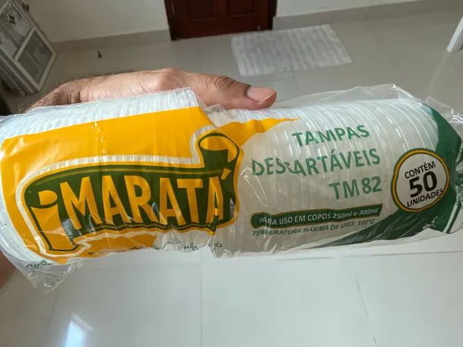 Tampa pra copo