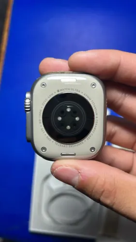 Apple Watch Ultra 49mm Titanium - OLX Pay - Cor Natural - Faço Troca e Parcelo 18x