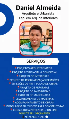 Arquiteto - Projetos em geral 