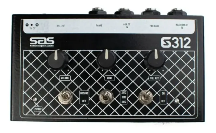 Pedal Simulador De Gabinete Santo Angelo Gs312 Para Guitarra