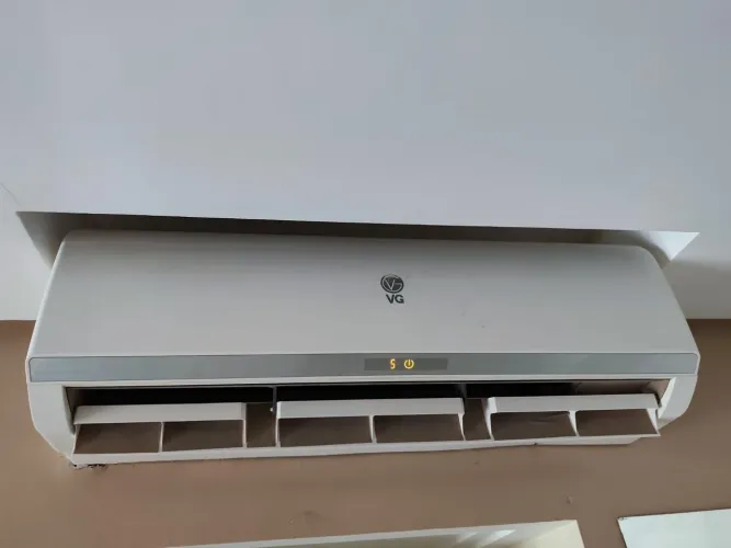 Aparelho Ar condicionado split marca VG 18 mil BTUs evaporadora condensadora climatizador 