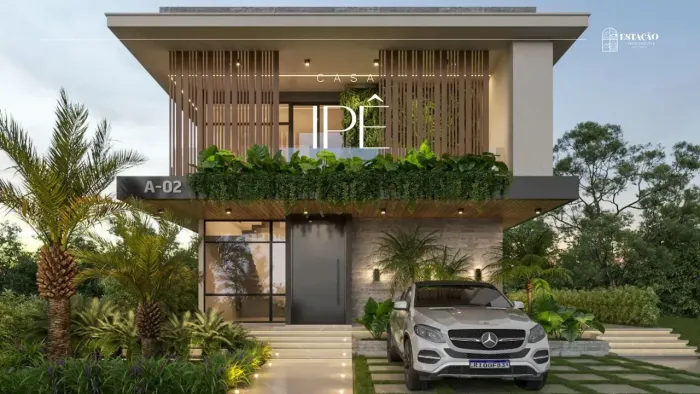 CASA À VENDA | Casa com 340m² e 6 suítes no Alteza Condo Resort, Bananeiras/PB