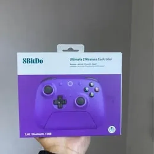 Controle Gamer Sem Fio 8BitDo Ultimate 2 TMR + Dock | Novo Lacrado