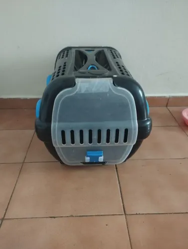 Caixa transportadora para animais (usada)
