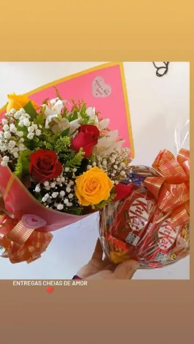 Buquês de rosas naturais