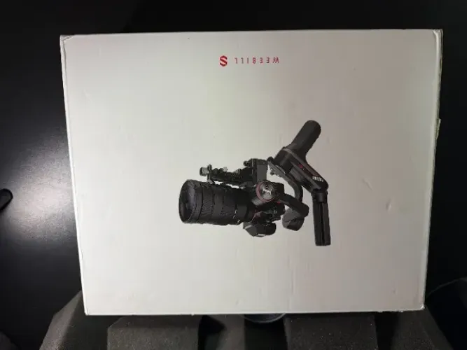 Gimbal Zhiyun Weebill S Estabilizador De Câmera - Impecável Na Caixa