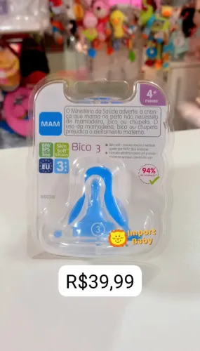 Bico reposição mamadeira MAM NOVO LACRADO