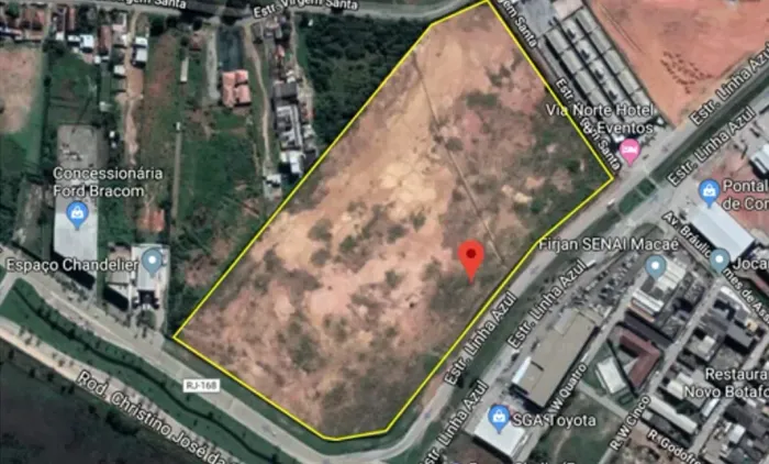 Imóvel para aluguel e venda possui 51226 metros quadrados em Virgem Santa - Macaé - RJ