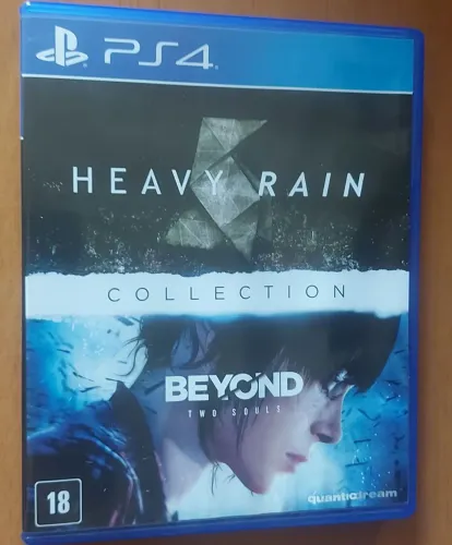 Heavy rain e beyond two souls collection ps4 midia física