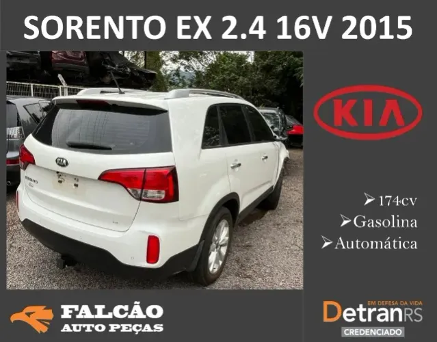 Kia Sorento EX 2.4 16v 2015 em peças