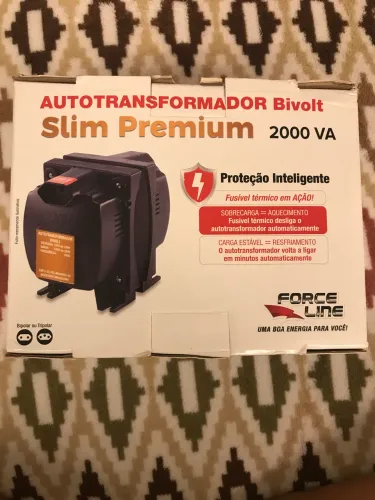 AutoTransformador bivolt slim 200 VA