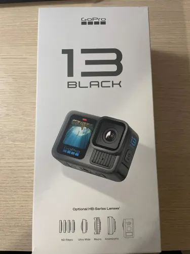 GoPro hero 13+ 256gb sd + acessorios