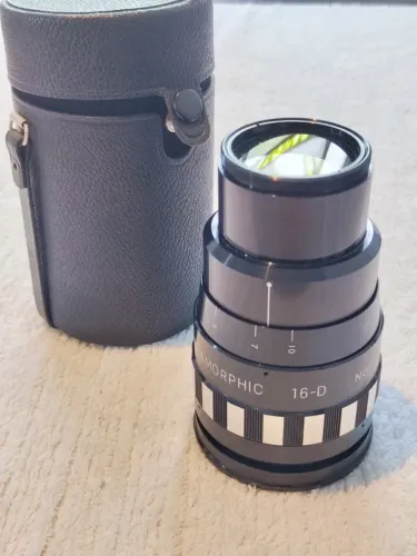 LENTE ANAMORFICA para adaptação de lente em fotografia e cinema