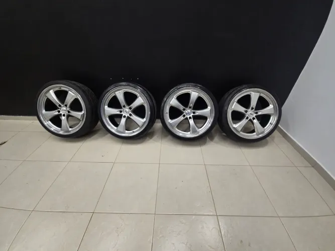 Rodas tsw aro 19 com pneus