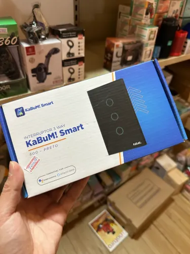 INTERRUPTOR PARALELO INTELIGENTE KABUM! SMART 500 - 3 INTERRUPTORES