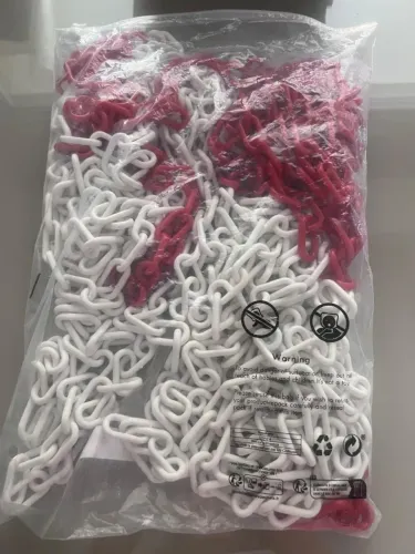 Corrente Plástica - Calha Chuva  - Isolamento - Decoração  (15 metros)
