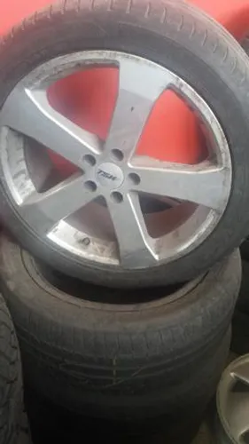 Roda aro 17 TSW Vortex Prata Corolla 5X100  Italy