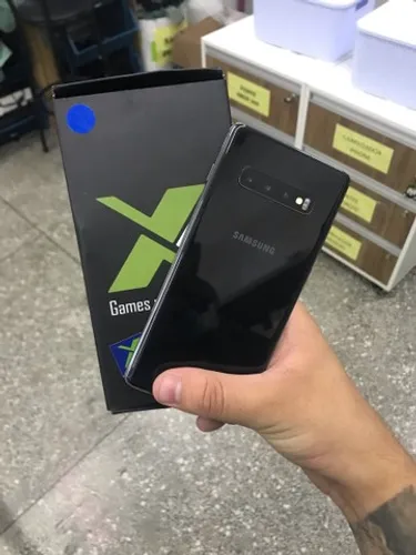 Samsung galaxy s10 plus 128g // preto com garantia