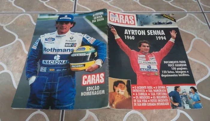 Revista Caras Especial Ayrton Senna 4 Maio 1960 1994. Para Colecionadores.