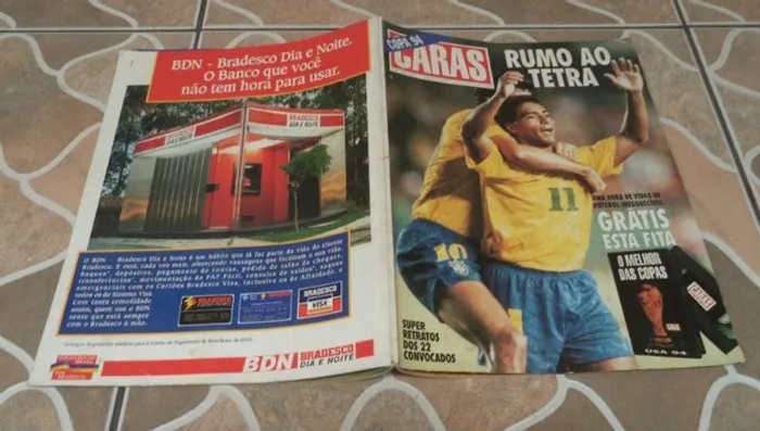 Revista Caras 12 Junho 1994. Rumo Ao Tetra. Capa Romário. Para Colecionadores. 
