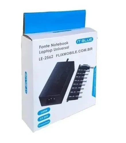 Carregador De Notebook Universal Bivolt It-Blue ( Promoção !!! Atacado e Varejo) !!!