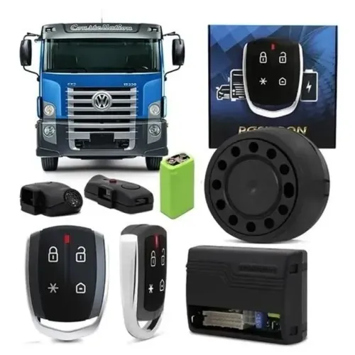 Alarme Pósitron Para Caminhão Cyber Tx360 2 Controles