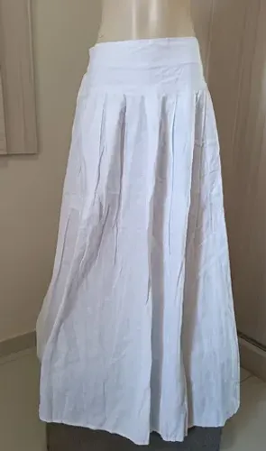 Saia longa branca 
