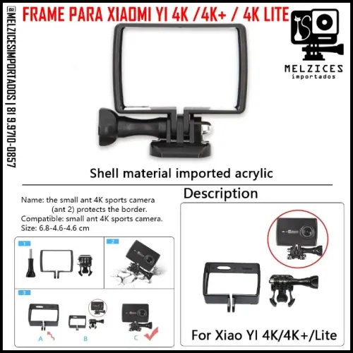 Frame para Xiaomi Yi 4k