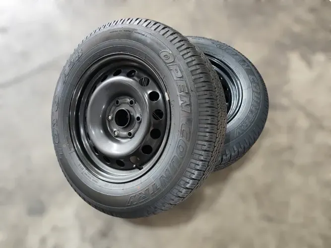 RODA FERRO AVULSO ARO 17 MITSUBISHI L200 C/ PNEU ZERO