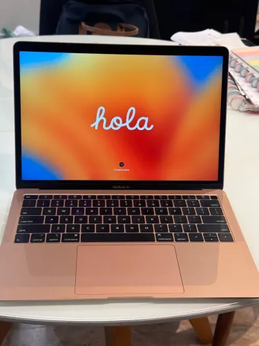 macbook air rose gold 13 Polegadas + capa transparente e carregador