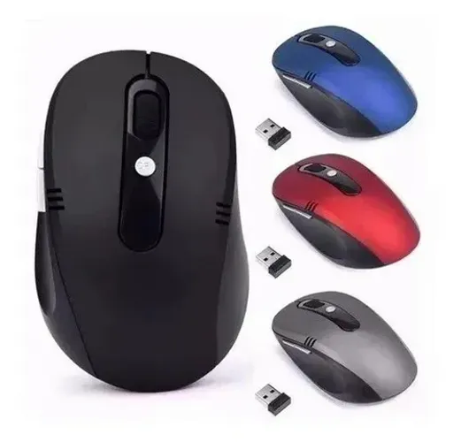Mouse Sem Fio Wireless 2.4ghz Usb Notebook Pc