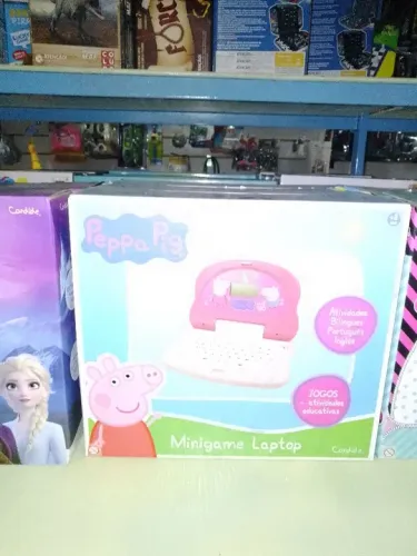 Laptop Peppa Pig Minigame - Brinquedo Educativo