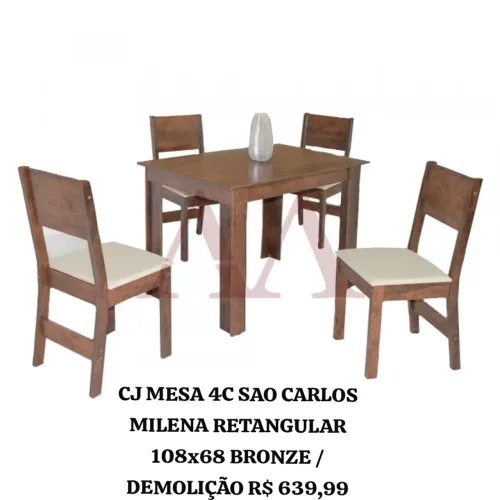 Mesa por apenas 639,99