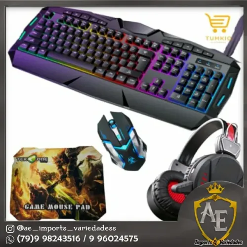 kit gamer para pc