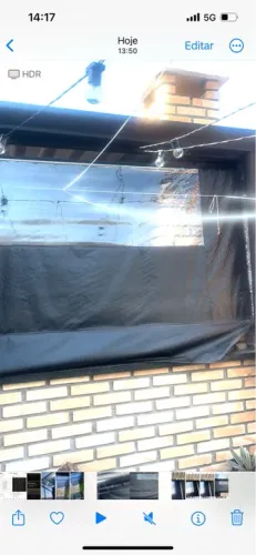 Toldo cortina