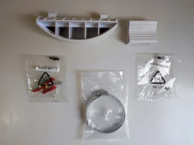 Kit Montagem Para Suporte De Fixação Direcional De Antena CPE/PTP Intelbras 
