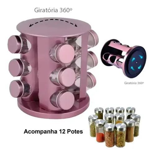 Porta Codimento Inox Giratorio 21bg-121