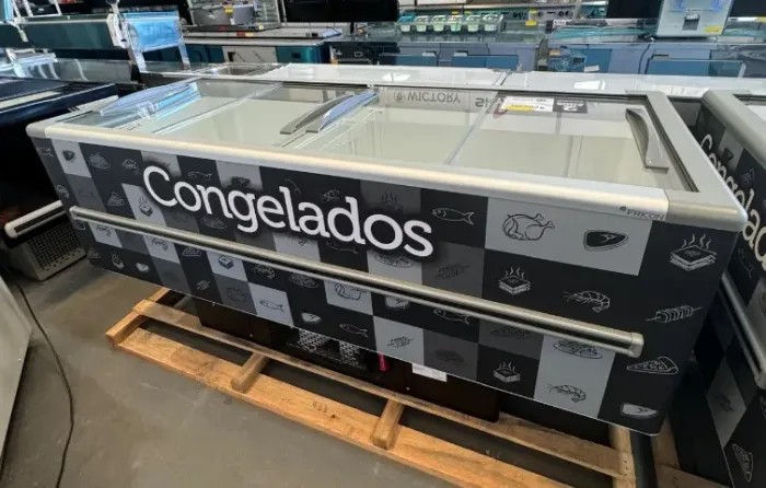 Ilha Expositora Para Congelados 2m 560 litros  Fricon 220v